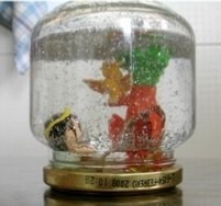 Una bola de cristal para hacer en casa
