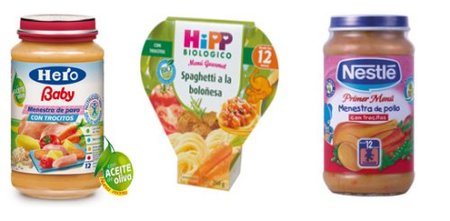 Alimentos precocinados con trocitos