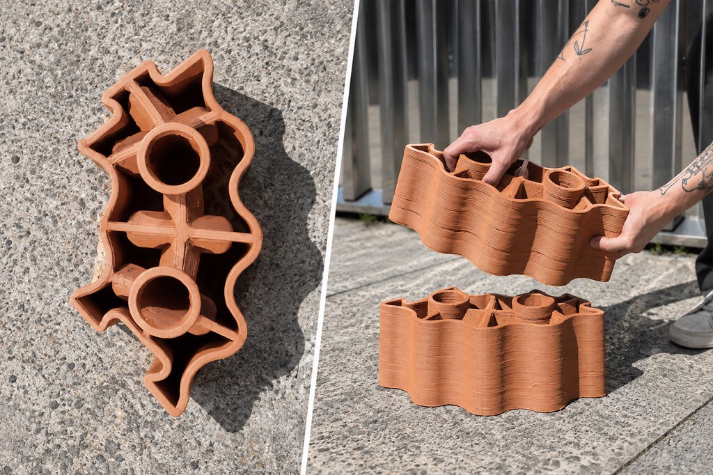 Inventan un ladrillo que promete bajar la temperatura hasta nueve grados con ayuda de agua y un panel solar 