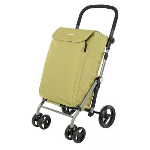 Carlett Carro de Compra 4 Ruedas Plegable