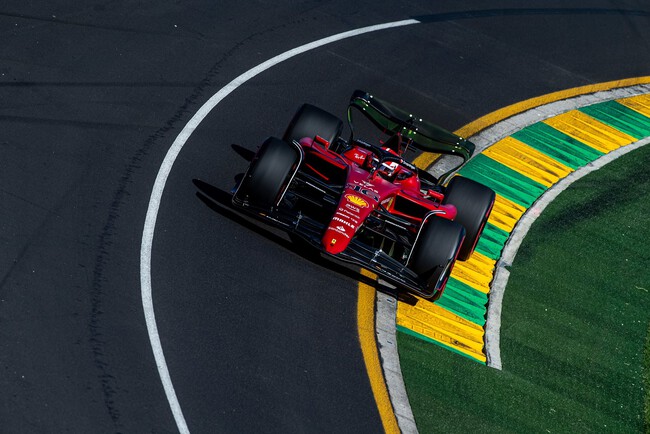 Leclerc Australia F1 2022