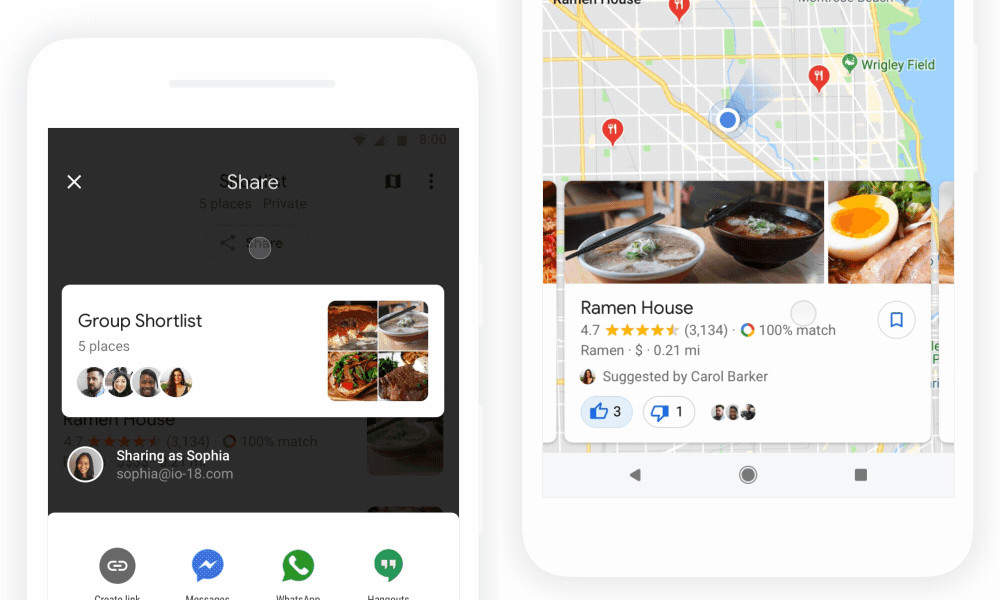 Google Maps para Android: cómo planificar dónde ir con tu grupo de amigos