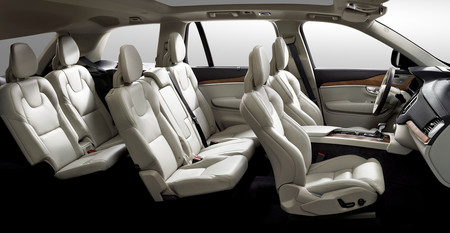 Volvo XC90 7 plazas interior