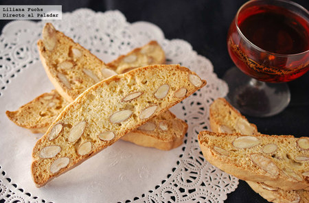 Biscotti clásico de almendras. Receta