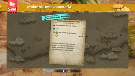 One Piece Odyssey cuestionario Alabasta