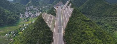 En China se han hartado de excavar túneles: ahora cortan montañas por la mitad