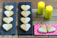 Galletas de corazón para hacer con niños