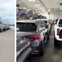 Así se prepara un macroconcesionario de Toyota para salvar sus coches del huracán Milton. No es suficiente 