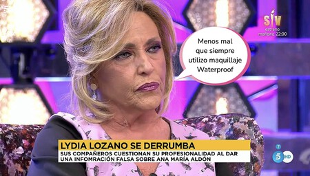 Lydia Lozano, traicionada por 'Sálvame': rompe a llorar y pide abogados