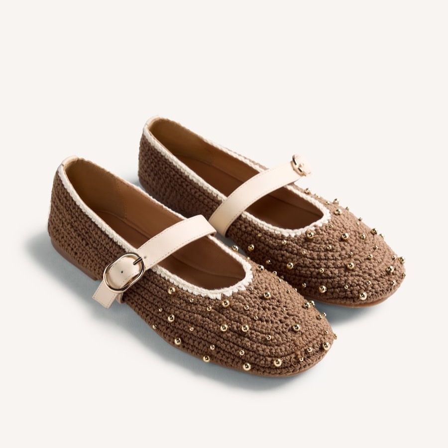 Bailarinas de crochet Gioseppo