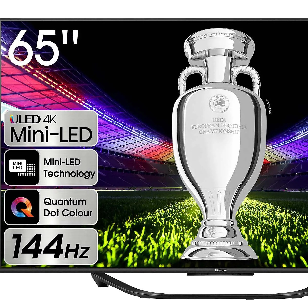 TV Mini LED 65'' - Hisense 65U7KQ Smart TV UHD 4K, Quantum Dot Colour