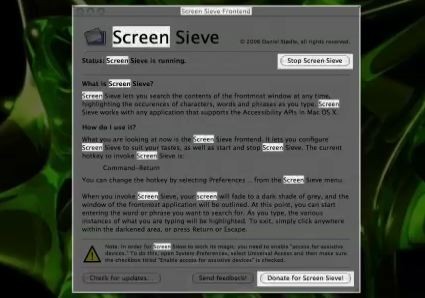 Screen Sieve, una aplicación imprescindible