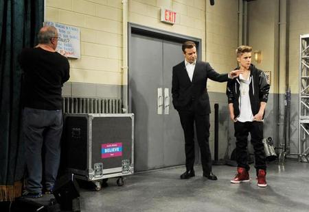 Cuidado con tocarle las orejas a Justin Bieber que él también sabe como cabrearse...