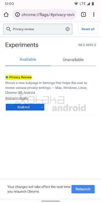Chrome Canary Guía Privacidad