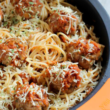 Espaguetis con albóndigas, la más clásica receta italoamericana