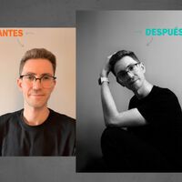 He cambiado mi foto de perfil usando solo el iPhone y una pared. El resultado parece sacado de un estudio profesional