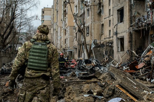 Space imagery revealed Ukrainian drone strike
