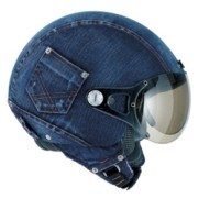Casco Nexx, de tela vaquera