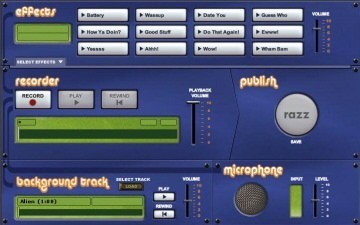 Razz Mixer, grabaciones personalizadas
