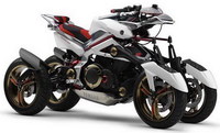 Yamaha Tesseract, una moto de cuatro ruedas