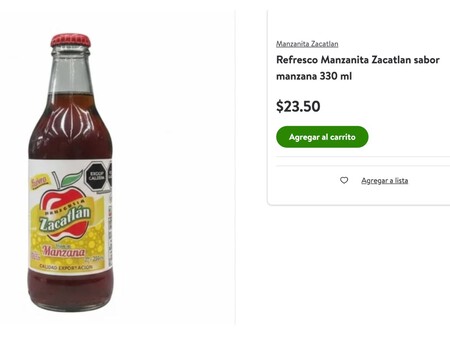 Refresco Manzana