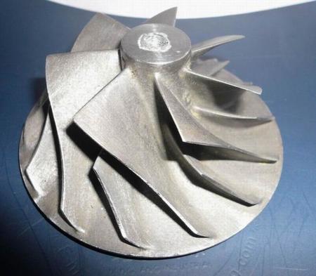 Turbocompresor de titanio