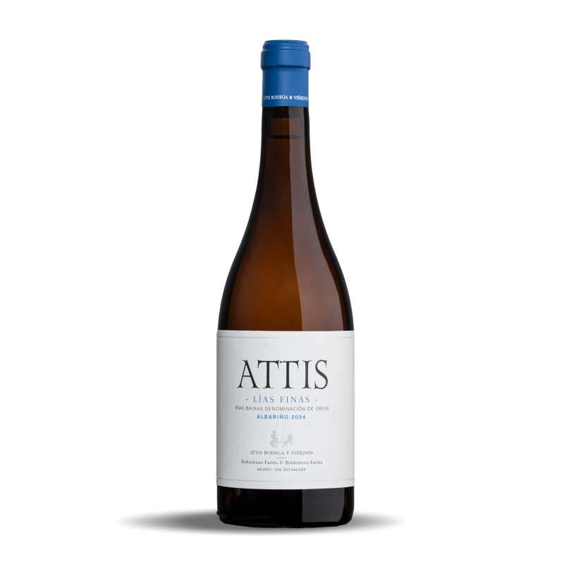 Vino blanco Attis 2024. DO Rias Baixas.