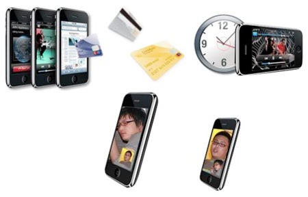 Más posibles funciones del iPhone OS 3.0: Videoconferencia, TV y Wave-to-pay