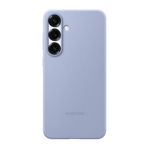 SAMSUNG Funda de Silicona para Galaxy S25+, Color Azul Claro