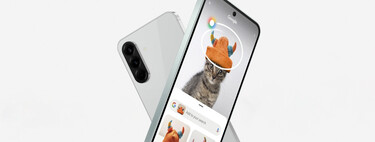 Celular Samsung con resistencia al agua y cámara de 50 megapixeles. Tiene 6 años de actualizaciones Android 