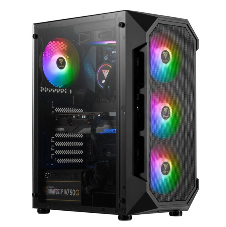COOLPC Gamer III - Ryzen 5 5500 / GeForce RTX 4060 8Gb / 16GB DDR4 3200Mhz / NVMe 500Gb