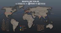 Dando la vuelta al mundo en 80 días, estilo Julio Verne, gracias a Google Maps 