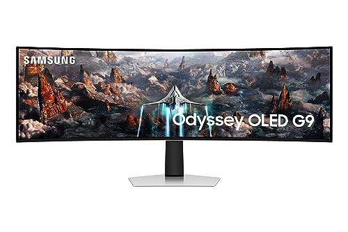 Monitor PC Gaming curvo 49" (124,5 cm) Samsung Odyssey Oled Neo G9, 240 Hz
