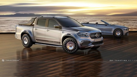 Esta Mercedes-Benz Clase X de 100.000 euros quiere ser la Maybach de los remolcadores de yates