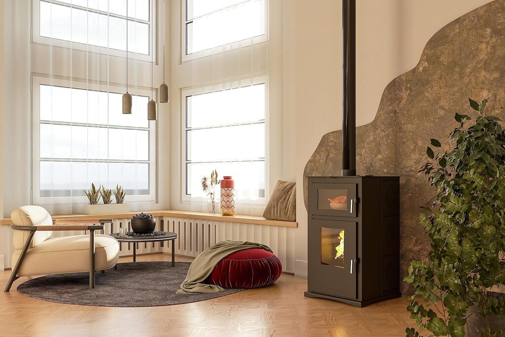 Tener una estufa de pellet como calefacción general ya no es tan chollo: así están los precios de cara al invierno de 2025 