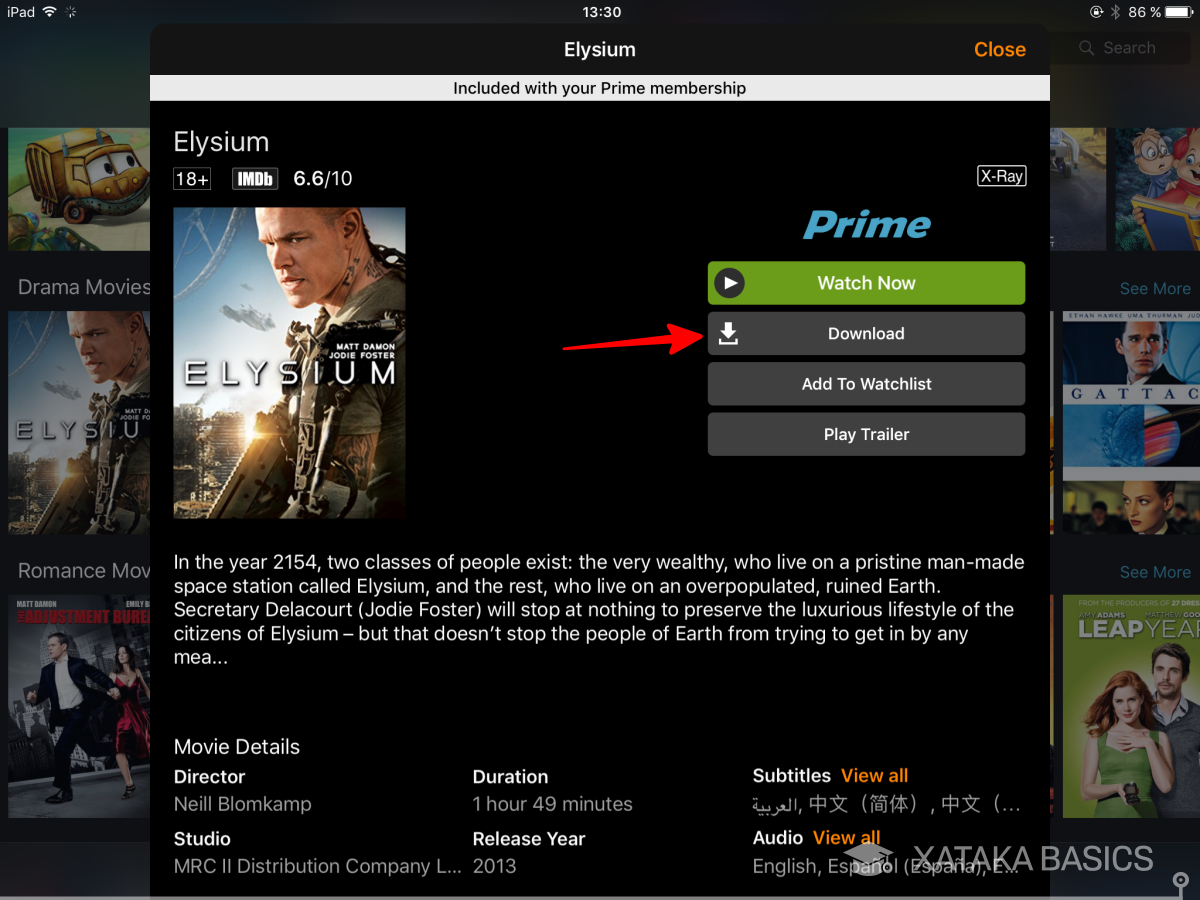 Cómo descargar series y películas de Amazon Prime Video para verlas en