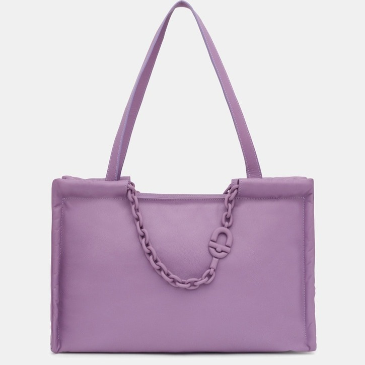 Tous
Bolso shopper XL Manifesto de piel en verde con varias asas