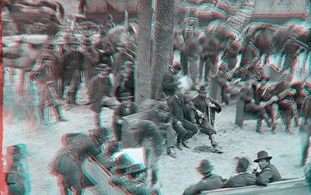 Curiosas fotos 3D de la guerra civil americana