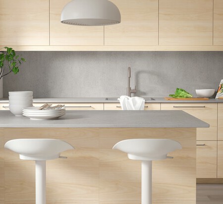 Encimera de inspiración natural. / Ikea