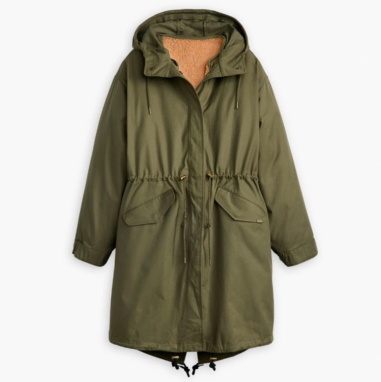 Levi's Parka de mujer con capucha