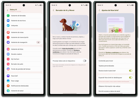 Capturas de Galaxy AI en el Samsung Galaxy Z Fold8 Ultra