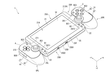 Sale a la luz una patente de Sony de una nueva consola portátil que se asemeja a Nintendo Switch