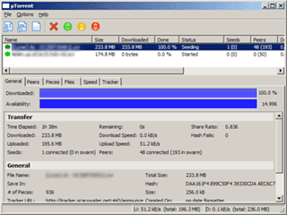 µTorrent, el cliente perfecto para PC's con pocos recursos