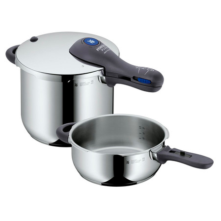 El set de ollas rápidas a presión WMF Perfect Plus de 6,5 y 3 litros está rebajado a 109,99 euros en eBay