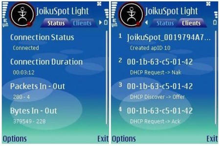 JoikuSpot Light, convierte tu S60 en un punto de acceso