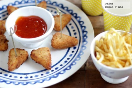 meriendas saludables para niños pequeños