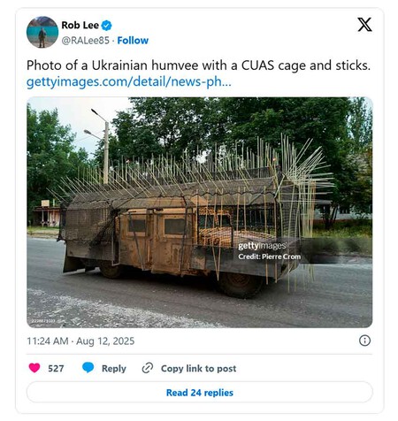 Blindaje Jaulas Combate Tanques Ucrania Rusia