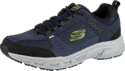 Skechers Oak Canyon, Zapatillas Hombre, Navy Black, 42 EU