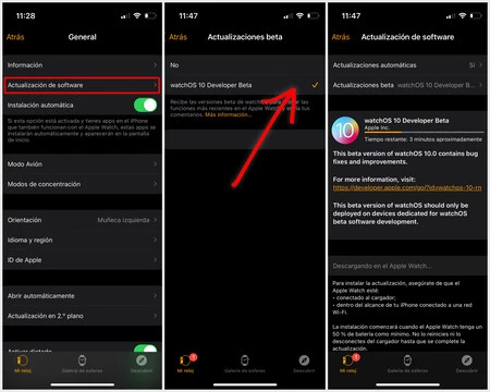 Watchos 10 コピー アップデート