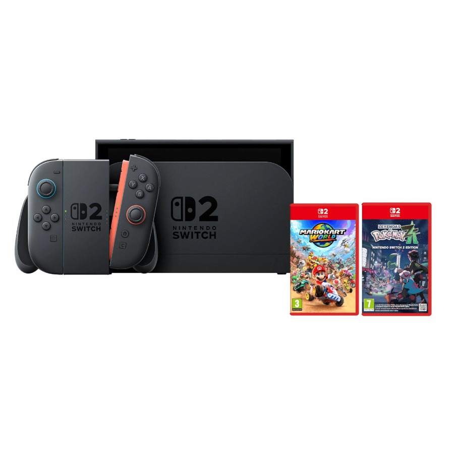 Nintendo Switch 2 + Mario Kart World + Pokémon ZA Legends